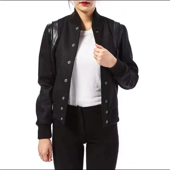 Saint Laurent Paris mono black teddy size F38 - Picture 9 of 9